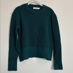 Crewneck Teal Sweater